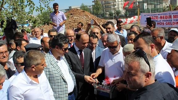 Naze-Bedir METİNER Anaokulu Temel Atma Töreni Gerçekleştirildi.