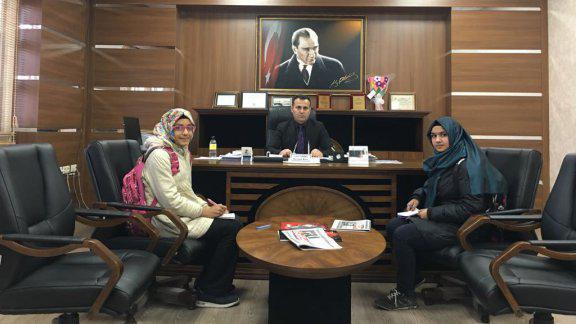 Öğrenciler İbrahim Halil TÜNÇMEN ile Röportaj Yaptı